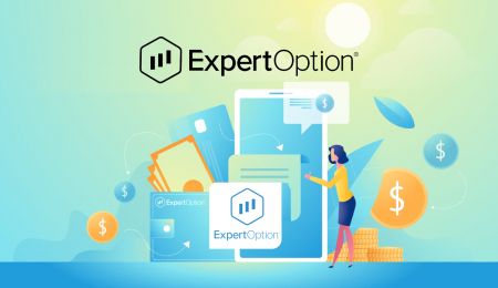 Kā atvērt kontu un noguldīt naudu vietnē ExpertOption
