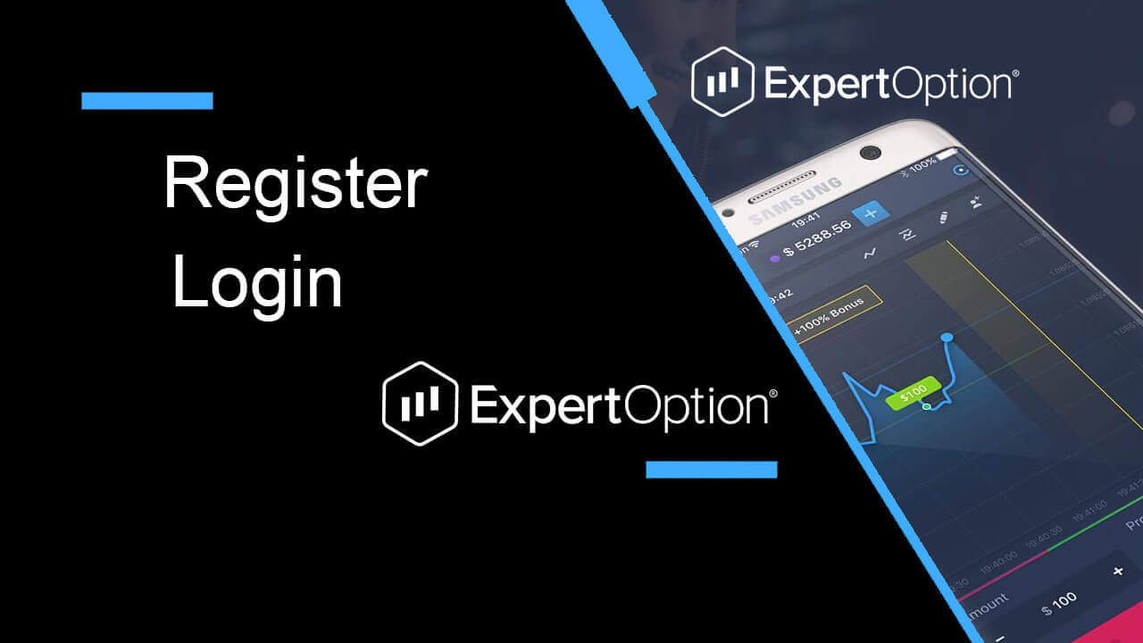 Como se registrar e fazer login na conta no ExpertOption