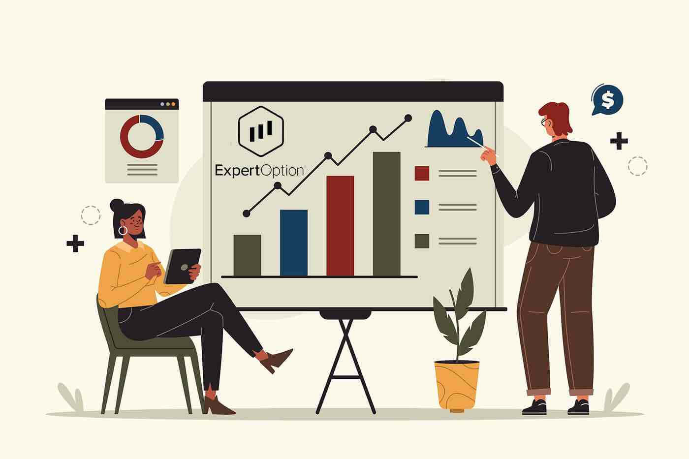 ExpertOption-da pul yatırmaq və ikili opsionlarla ticarət etmək