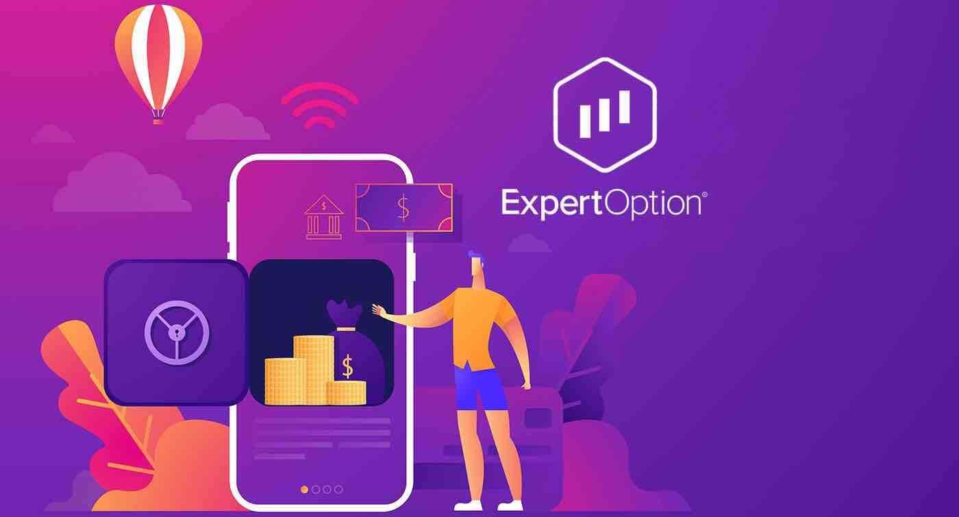 Bagaimana untuk Mengeluarkan dan membuat Wang Deposit di ExpertOption