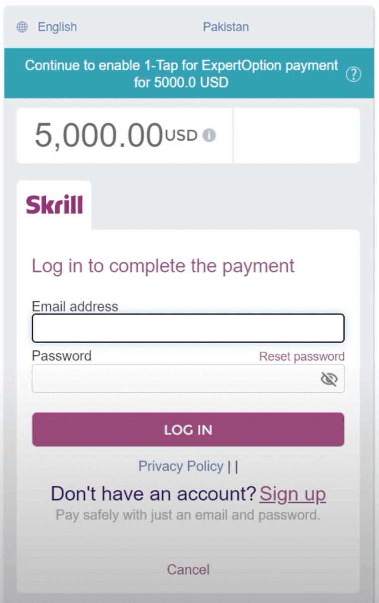 ExpertOption-innskudd i Tyrkia: Visa/Mastercard, E-betalinger og Kryptovaluta ExpertOption-innskudd i Tyrkia: Visa/Mastercard, E-betalinger og Kryptovaluta