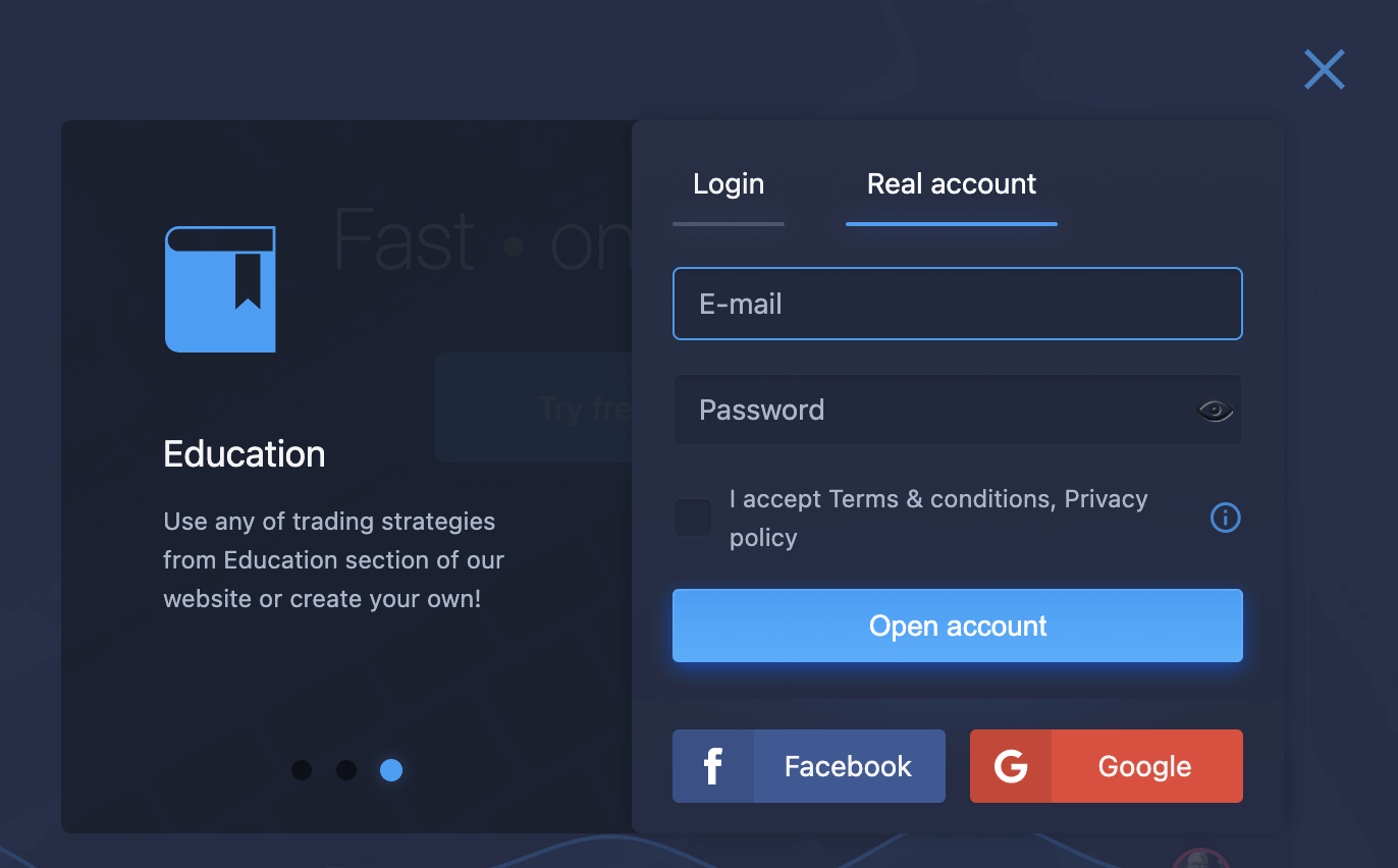 Recensione ExpertOption: funzionalità della piattaforma, tipi di conto, commissioni, depositi e prelievi