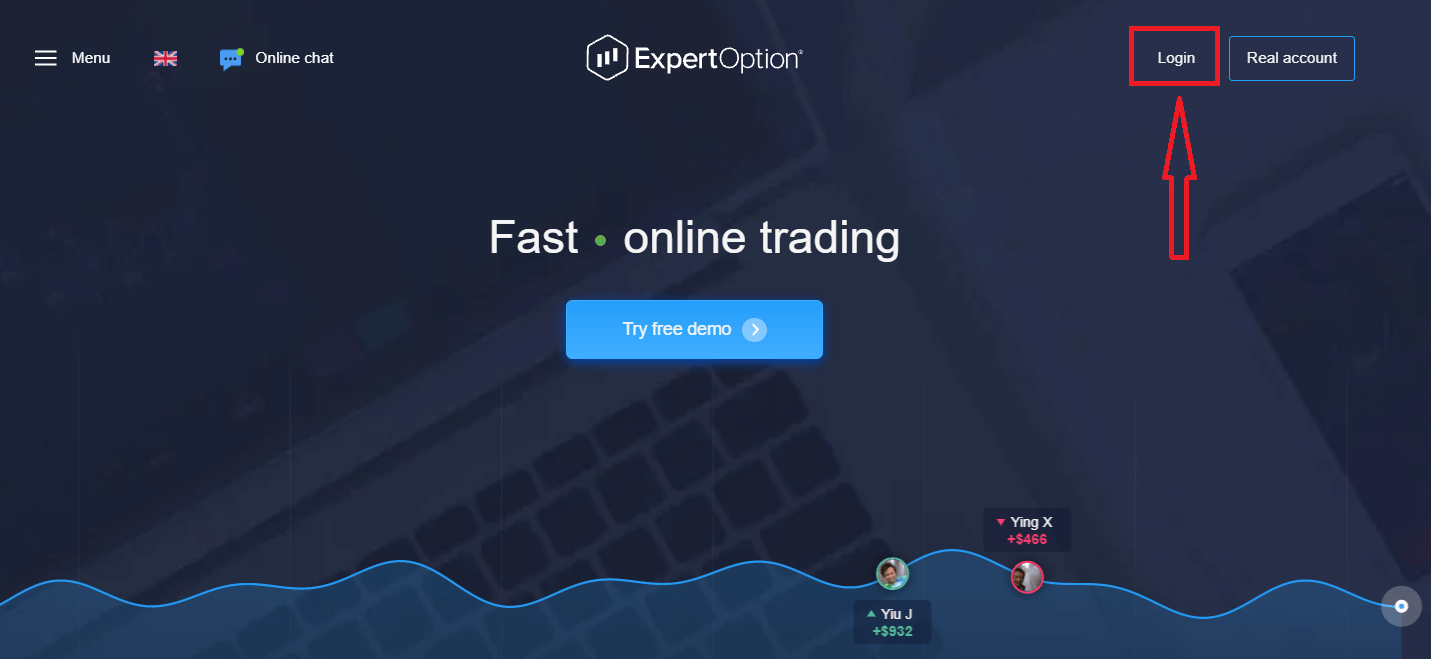 ExpertOption Logg på: Trinn for sikker pålogging og feilsøking