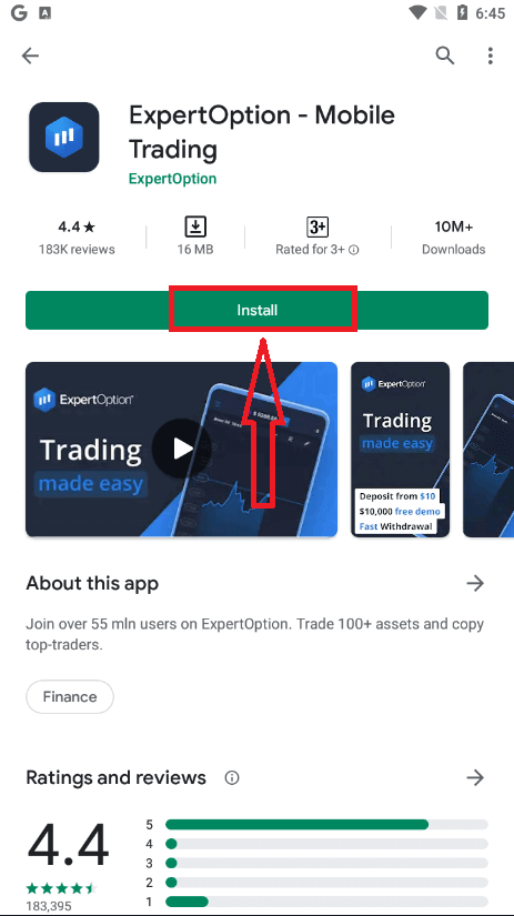 Cara Log Masuk ke ExpertOption Cara Log Masuk ke ExpertOption