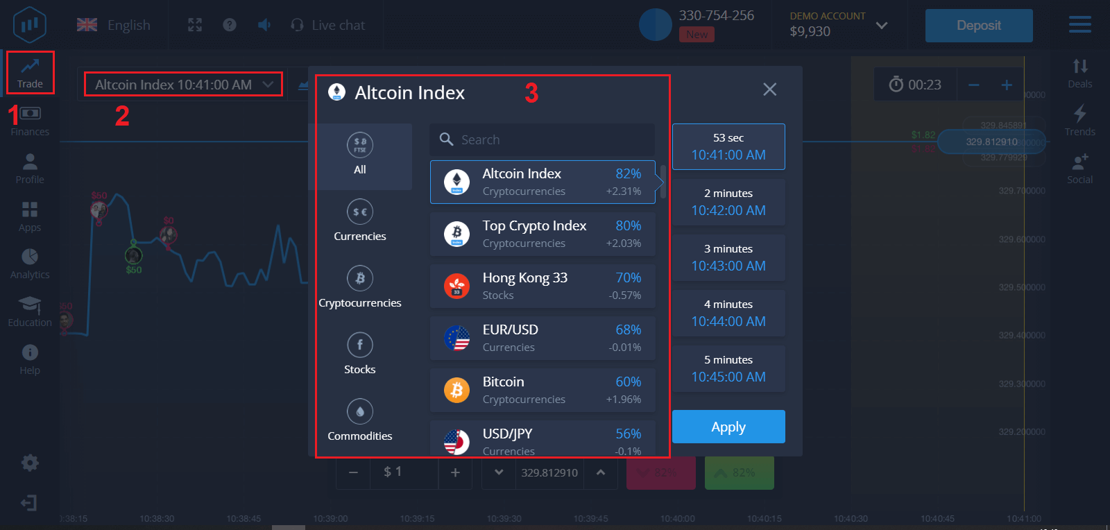 Bagaimana untuk Log Masuk dan mula berdagang Opsyen Binari di ExpertOption Bagaimana untuk Log Masuk dan mula berdagang Opsyen Binari di ExpertOption