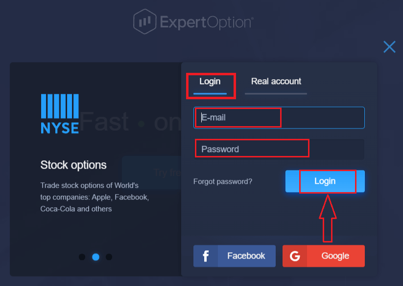 How to Sign in and Withdraw Money from ExpertOption